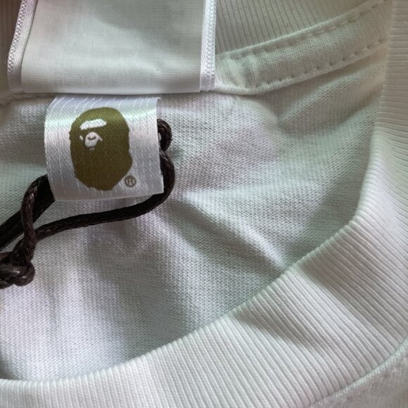 BAPE ABC Camo By Bathing Ape Tee White/Pink - Picture 7 of 7